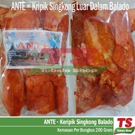 Tokopakmiin_ Ante Keripik Singkong Balado / Ante Kripik Singkong Balado / Kripik Singkong Sanjay Bal