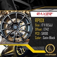 Raxer RP10X 17 X 8.5JJ 5X100 Satin Black