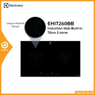 Electrolux EHI7260BB Built In Induction Hob 2 Zones 70cm Black Ceramic Glass