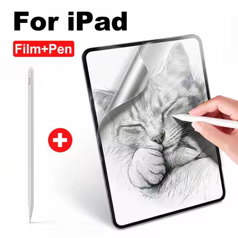 Like Paper Film Screen Protector For iPad Air 11 M3 M4 2026 4 5 Pro 13 M5 12.9 A16 10th 9 9th Genera