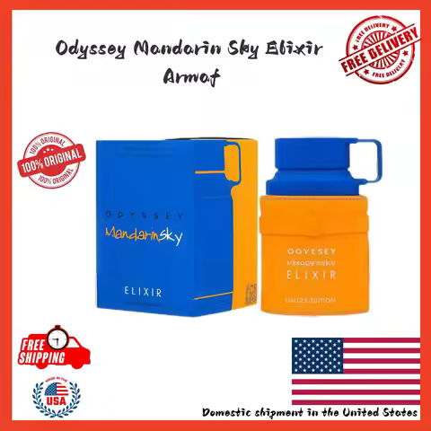 Armaf Men's Odyssey Mandarin Sky Elixir Limited Edition EDP Spray 3.4 oz Luxury perfume a birthday o