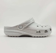 รองเท้าลำลองแฟชั่น สไตล์ Crocs Classic Glitter Emb Clog