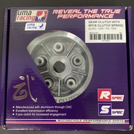 UMA RACING RS150 RS150r Hyper Clutch Hyperclutch Set GEAR CLUTCH WITH 5 PCS CLUTCH SPRING SONIC 150r