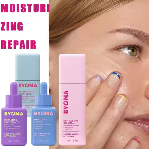 BYOMA Moisturizing Facial Oil Hydrating Serum Deep Nourishment Skin Essential Oil Anti Dryness and A