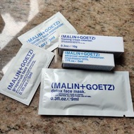 [1set] MALIN+GOETZ Detox Face Mask 泡沫淨化排毒面膜/ advanced renewal moisturizer 高效更新補濕精華乳/ foaming cream c