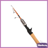 1.5m Spinner Casting telescopic carbon Fishing Rod UL Horse Mouth Rod 2-6lb