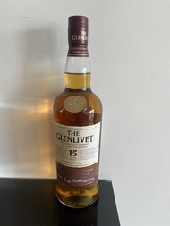 Authentic UK Market Edition: The Glenlivet 15 Years Old French Oak Reserve Single Malt (700ml/2017 B
