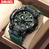 Smael Men's Quartz Digital Watch Luminous Waterproof Chronograph Sport