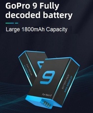Gopro Hero 9 Battery 1800mAh Compatible Li-ion AHDBT-901 3.85V Battery