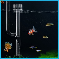 SQE IN stock! Mini Glass Lily Pipe Skimmer Inflow Filter System Aquarium Fish Tank Supplies Accessories