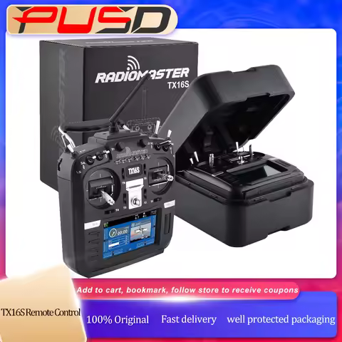 RADIOMASTER TX16S Mark II Radio Controller Mode 2 FPV Controller Drone Controller V4.0 Hall Gimbal 4