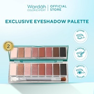 Wardah Exclusive Eyeshadow Palette - 9 Pigmented Colours, Longlasting, Blendable, Smooth Texture, Lo