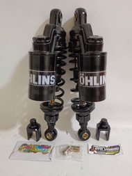 NEW~ SHOCKBREAKER SHOCK COPY KTC EXTREME BLACK AS GOLD DOUBLE TABUNG ATAS UK 280MM 320MM 340MM 360MM