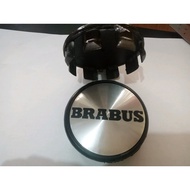 Brabus Rim Hubcaps Hat Diameter 7.5 Cm and Feet 7.3 Cm Price Per 1 Pc