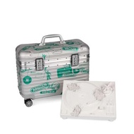 Daniel Arsham x Rimowa Eroded Turnable White with Silver Pilot Case (Edition of 500)