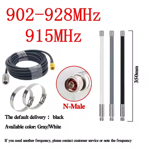 LoRaWAN 902-928MHz Antenna for Meshtastic 910MHz 915MHz 920MHz 923MHz Helium Hotspot Miner Gatewa An