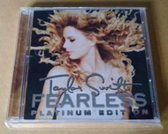 Taylor Swift 泰勒絲/FEARLESS 無懼的愛 PLATINUM EDITION CD+DVD影音白金盤