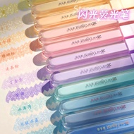 Glitter Pen Fluorescent Marker Pen Students Use Glitter Color Marker Pen with Glitter Glitter Glitte