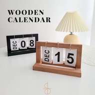 Wooden Calandar Blocks