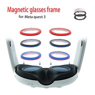 For Meta Quest 3 Magnetic Glass Frame VR Glasses Accessories Quest 3 Myopia and Hyperopia Glass Frame