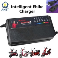 Intelligent Ebike Charger 48V12AH 48V20AH 60V20AH For Battery Lead Acid Battery Charger Smart