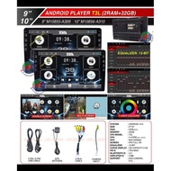 (2GB RAM + 32GB IPS EQ) T3L Car Android player 9 INCH 10 INCH IPS 2.5D Wifi GPS Android Radio Player