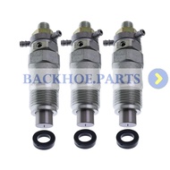 3pcs Fuel Injector 15271-53000 19202-53020 For Kubota B4200 B5100 B6100 B7100