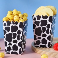 10/24 hộp đựng thực phẩm họa tiết Dugong, hộp đựng khoai tây chiên, cốc đựng bỏng ngô, xô đựng bỏng 