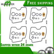 4× Carburetor Carb Rebuild Repair Kit For Yamaha FZS600 FZS 600 Fazer 1998-2003