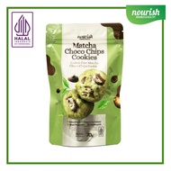 Matcha Choco Chips Cookies - Gluten Free Matcha Cookies 70gr