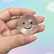 CLOVER Clear Smiley Moni Moni Mini Squishy CLEAR SMILEY MONI MONI MINI SQUISHY anti stress sensory m