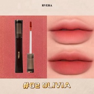 RVERA Gincu Baldu Lembut Tahan lama 3g [1pc only] 1Amora, 2Olivia, 3Clara |RVERA 丝绒柔滑持久唇膏