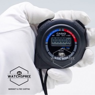 [Watchspree] Casio Grey Stopwatch HS3V-1R HS-3V-1R