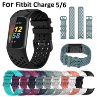 Soft Watch Strap For Fitbit Charge 6 Strap Rubber Fitbit Charge 5 Strap Soft Watchband For Fitbit Ch