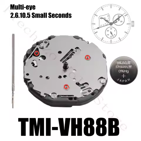 VH68 Movement TMI VH68 Movement Sweep Second Multi-eye 2,6,10 Small Seconds