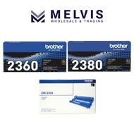 [ORIGINAL] Brother Toner TN2360 / TN-2380 / DR-2355 Drum Unit