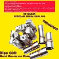 DB Killer Universal Damperknalpot Thicker to be cooler (28mm, 32mm, 35mm, 38mm)