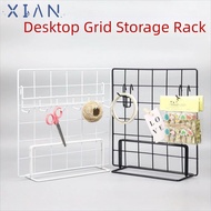 XIANSTORE Display Rack, with Base Metal Storage Rack, Modern Grid Frame Grid Desktop Stand For Grid 