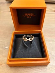 Hermes ring  Chaine Dancre Enchainee 豬鼻戒指