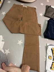 Levi’s 523焦糖咖啡色長直筒褲