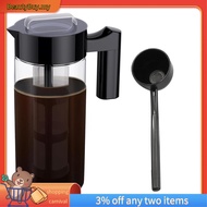 [In Stock]Cold Brew Coffee Maker, 40 Oz Iced Coffee Pitcher with Mesh Filter, Glass Ice Coffee Makin