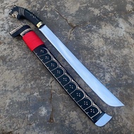 Golok serbaguna tebas dan sembelihan bilah 40 cm asli baja khas banten