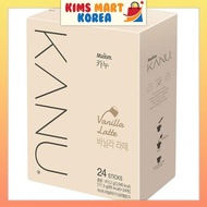 Maxim Kanu Vanilla Latte Coffee Stick Korean Instant Coffee Mix 17.3g x 24pcs