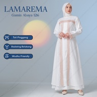 [ LaMarema ] Gamis Putih Wanita / Baju Gamis Putih / Gamis Warna Putih / Abaya Putih / Gamis Putih T