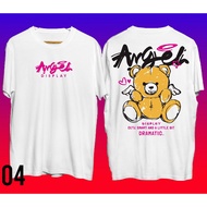 TSHIRT - 04 - Bear - Angel Display (White)