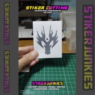 KAMEN RIDER LOGO STICKER CUTTING STICKER
