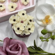 AY baker 原味韓式裱花杯子蛋糕 flower cupcake