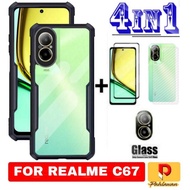 REALME C67 Case Armor Transparent Premium Case - SINGLE, REALME C67