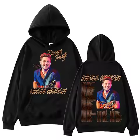Niall Horan Dinner Party Tour 2026 Hoodie Man Woman Harajuku Long Sleeve Pullover Tops