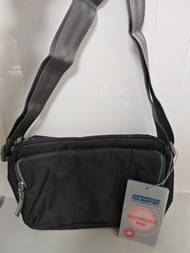 New American Tourister AT LIGHT WEIGHT NYLON EXCURSION BAG-✅️ grey sling crossbody bag 輕便-灰色斜背包 with